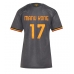 Tanie Strój piłkarski AS Roma Manu Kone #17 Koszulka Trzeciej dla damskie 2026-27 Krótkie Rękawy